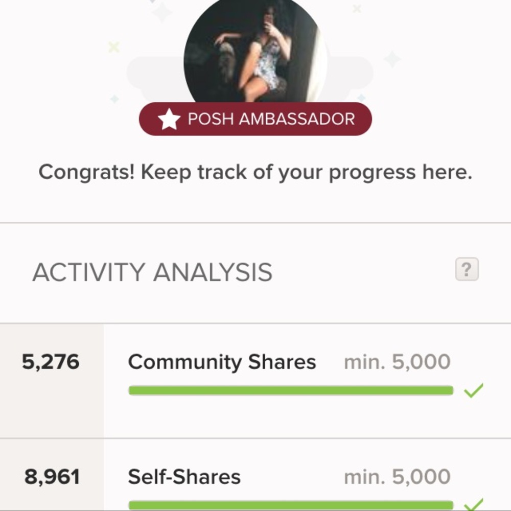 🎉Became a Posh Ambassador! 🎉